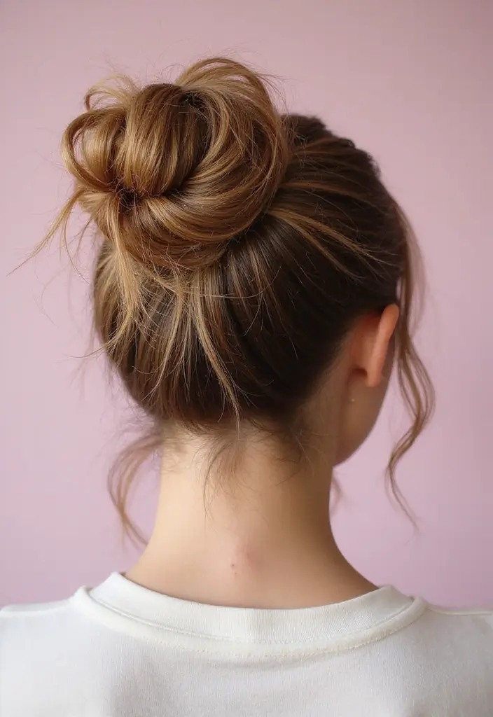 31 Hairstyles Easy Enough for Every Day Wear - 1. The Messy Bun