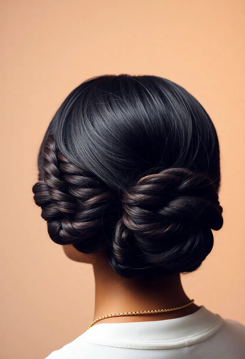 31 Hairstyles Easy Enough for Every Day Wear - 15. Twisted Low Buns
