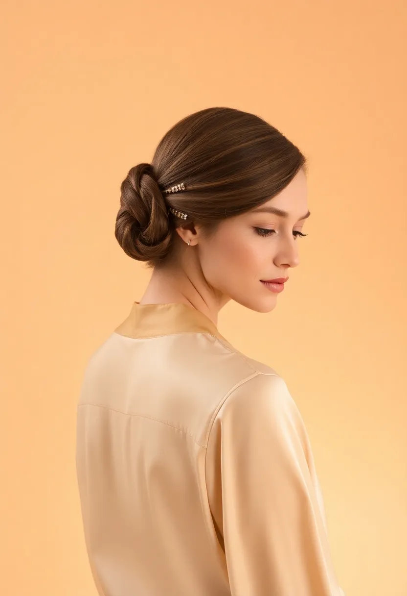 31 Hairstyles Easy Enough for Every Day Wear - 18. Simple Chignon