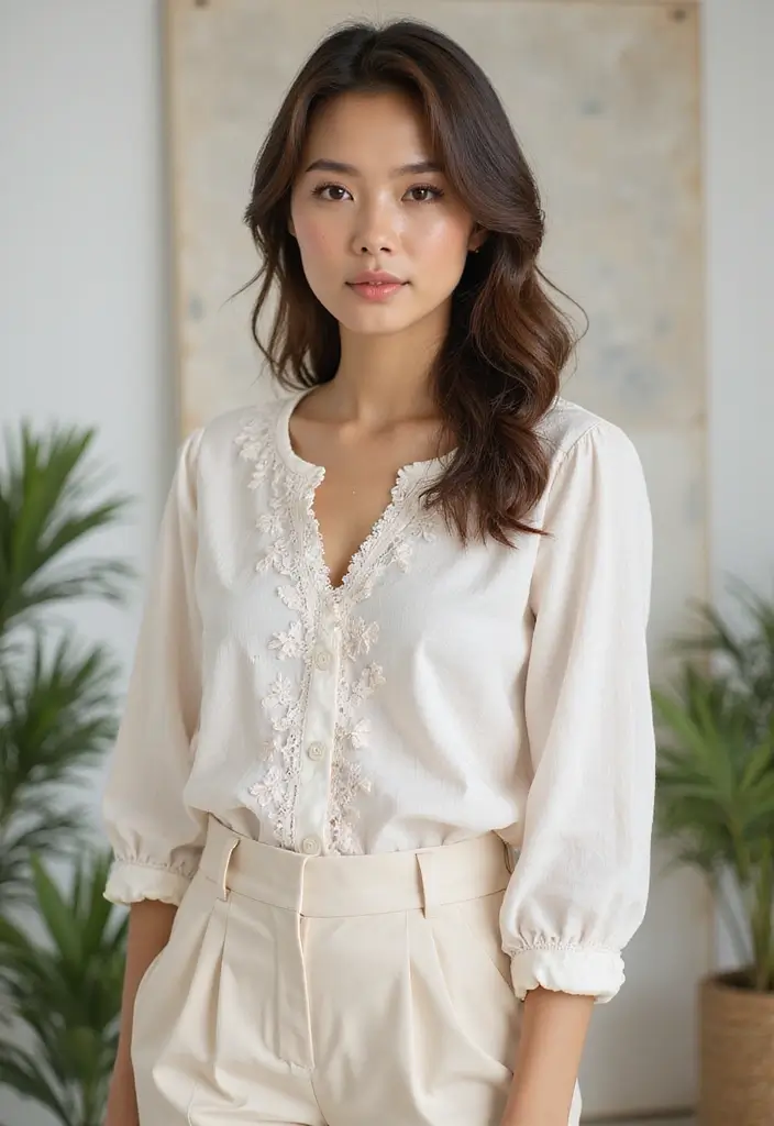 31 Hairstyles Easy Enough for Every Day Wear - 2. Half-Up, Half-Down