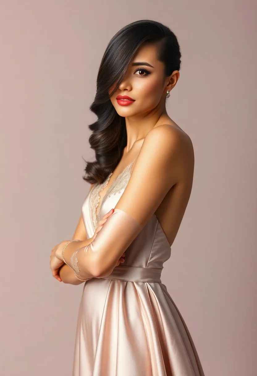 31 Hairstyles Easy Enough for Every Day Wear - 28. Elegant Side Sweep