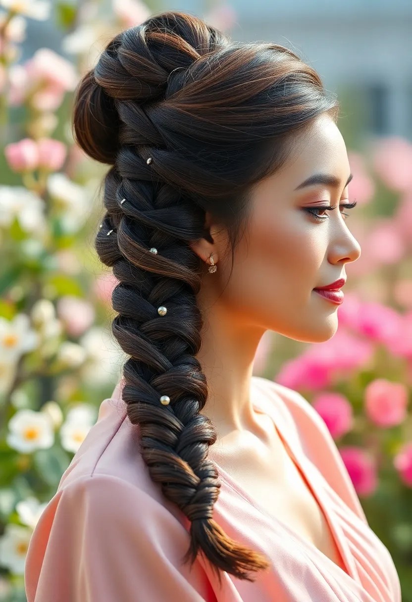 31 Hairstyles Easy Enough for Every Day Wear - 31. Braid with a Bun