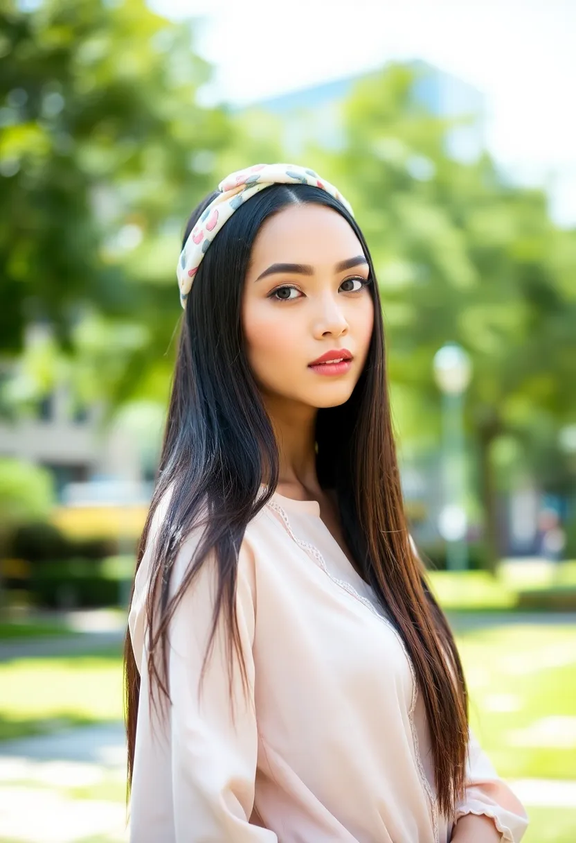 31 Hairstyles Easy Enough for Every Day Wear - 6. Sleek Hair with Headband