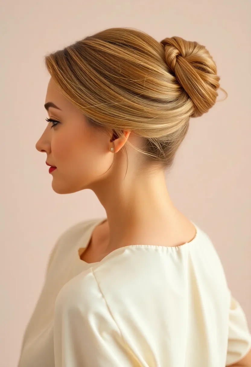 31 Hairstyles Easy Enough for Every Day Wear - 9. Classic French Twist