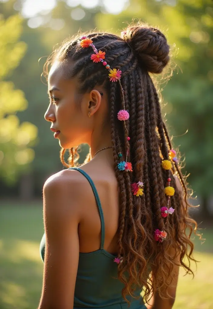 31 Hairstyles Natural Hair Styles to Try Today - 17. Long Twisted Locks