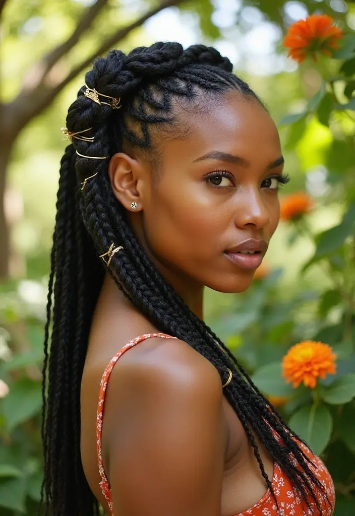31 Hairstyles Natural Hair Styles to Try Today - 29. Flat Twists