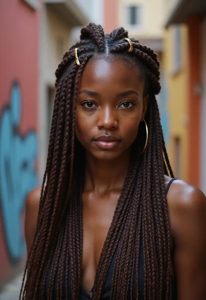 31 Hairstyles Natural Hair Styles to Try Today - 6. Senegalese Twists