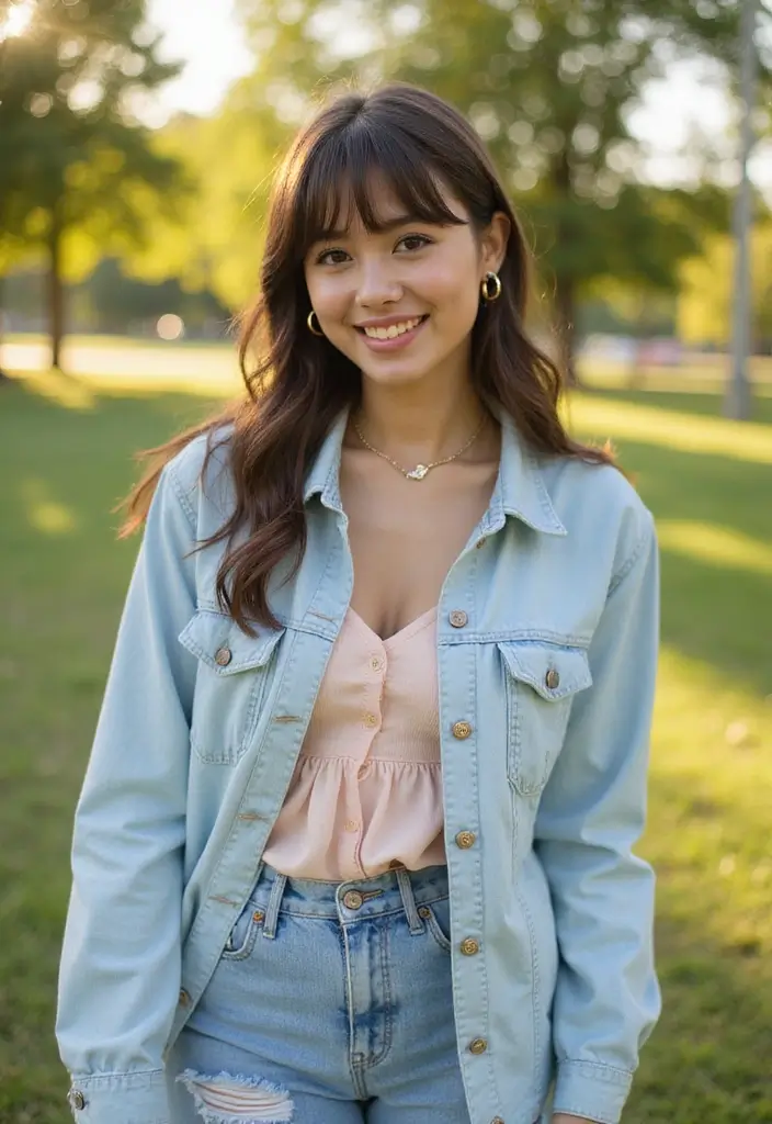 31 Hairstyles for Thin Hair Kids That Are Cute - 26. Effortless Fringe