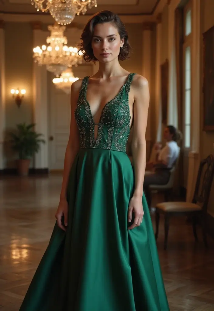 31 Hairstyles with Curled Hair for Glamorous Looks - 10. Glamorous Chignon with Curled Ends