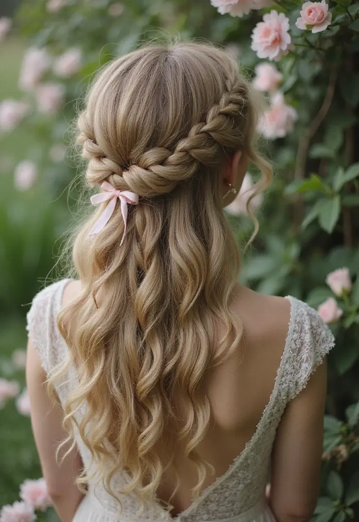 31 Hairstyles with Curled Hair for Glamorous Looks - 14. Twisted Vintage Braids with Curls
