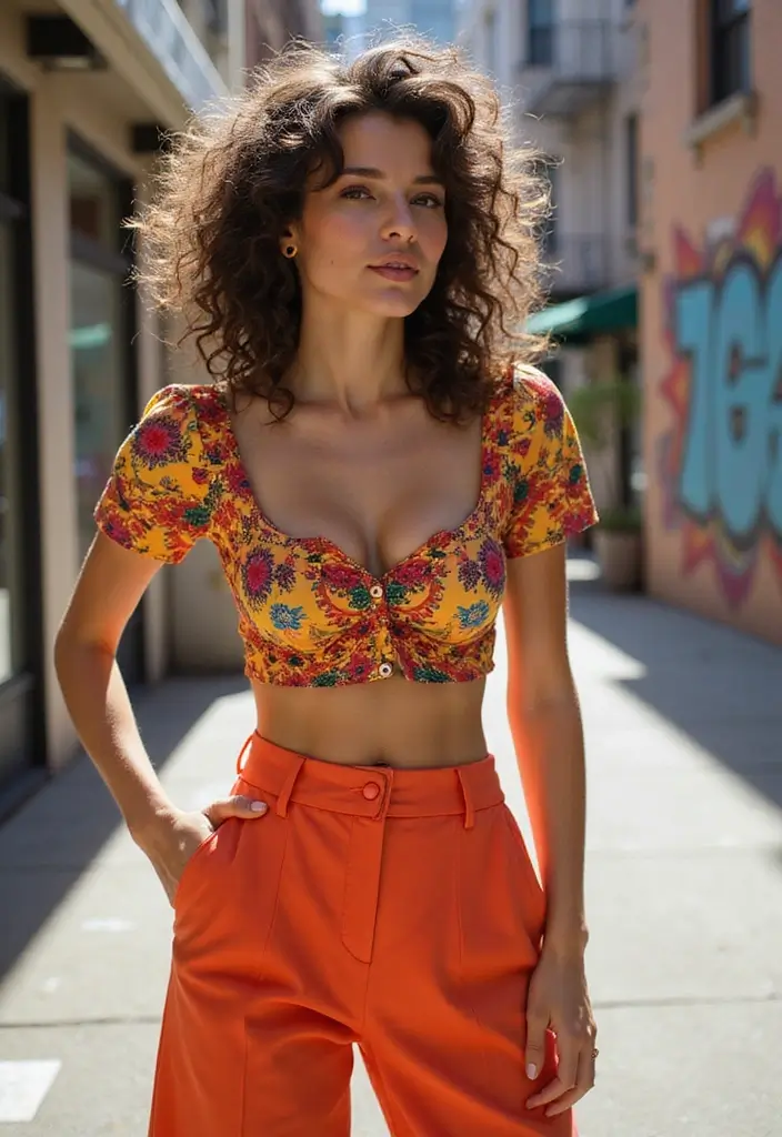 31 Hairstyles with Curled Hair for Glamorous Looks - 22. Sassy Vintage Shag with Curls