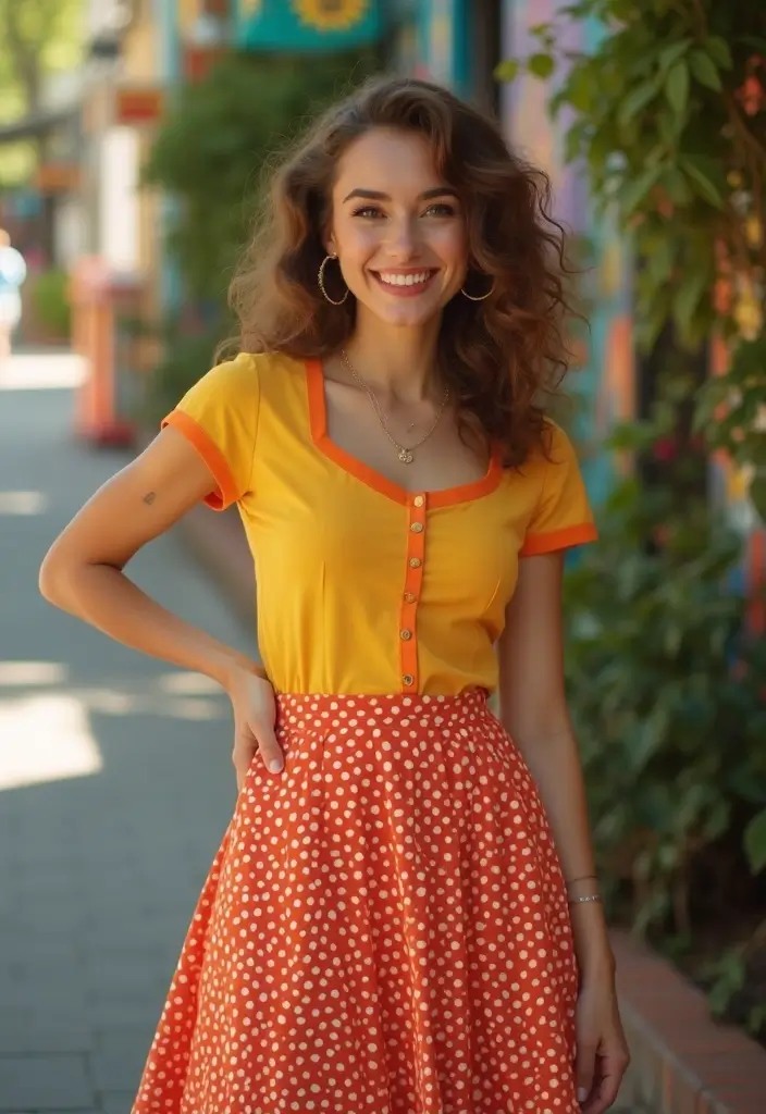 31 Hairstyles with Curled Hair for Glamorous Looks - 7. Retro Loose Curls