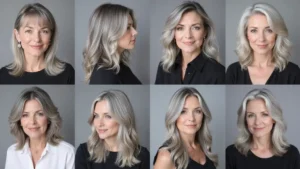 31 Medium Length Gray Hairstyles to Try Now