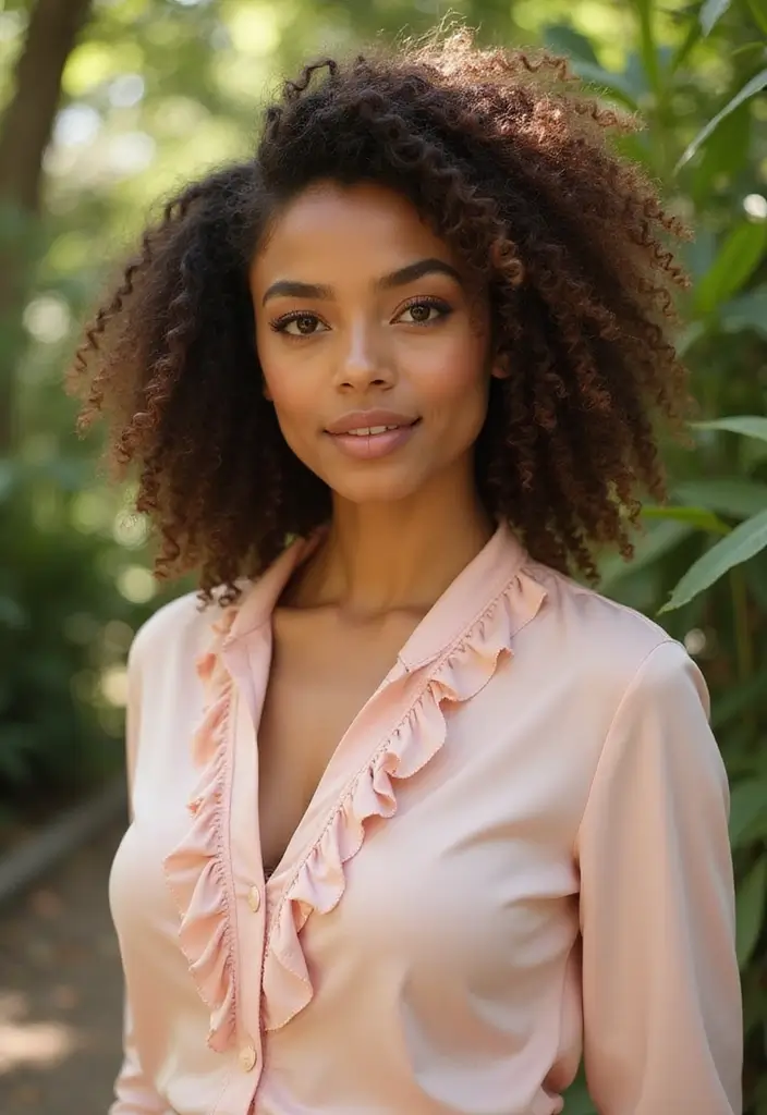 31 Mid Length Haircut Styles You’ll Want to Try - 17. Curly Face-Framing Layers