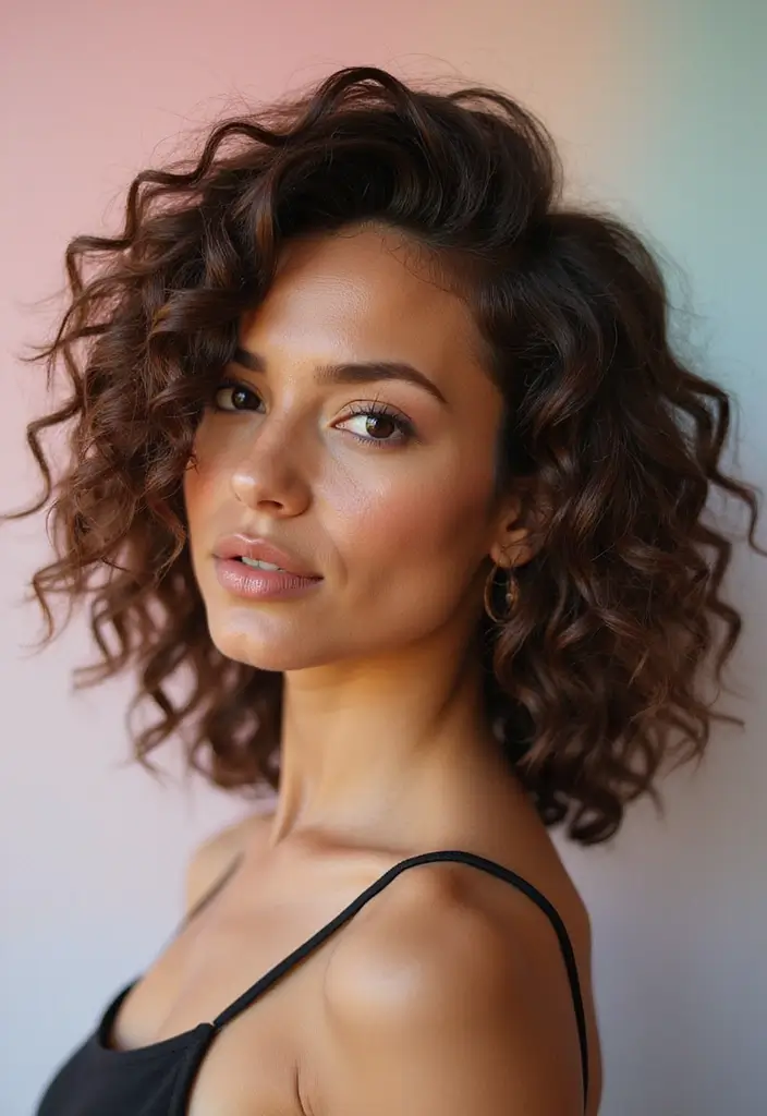 31 Mid Length Haircut Styles You’ll Want to Try - 6. Textured Lob