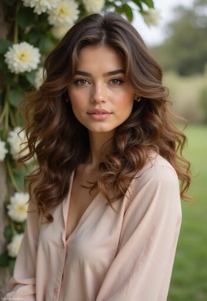 31 Mid Length Haircut Styles You’ll Want to Try - 8. Curly Side Part