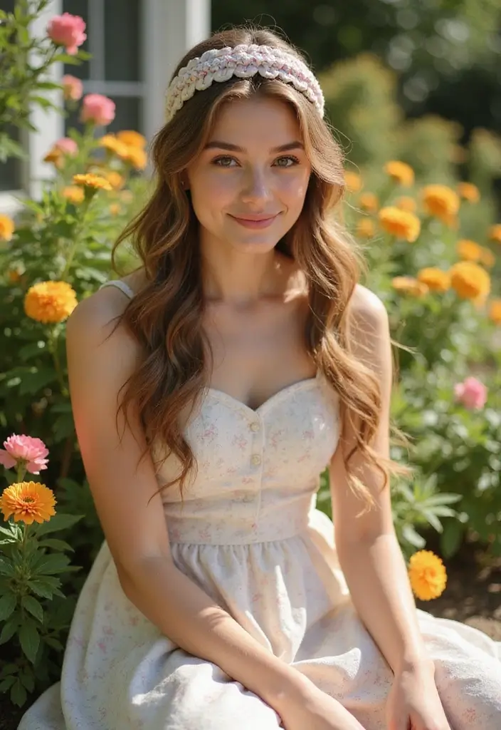 31 School-Friendly Hairstyles for Medium Length Hair - 26. Chic Headband Braid