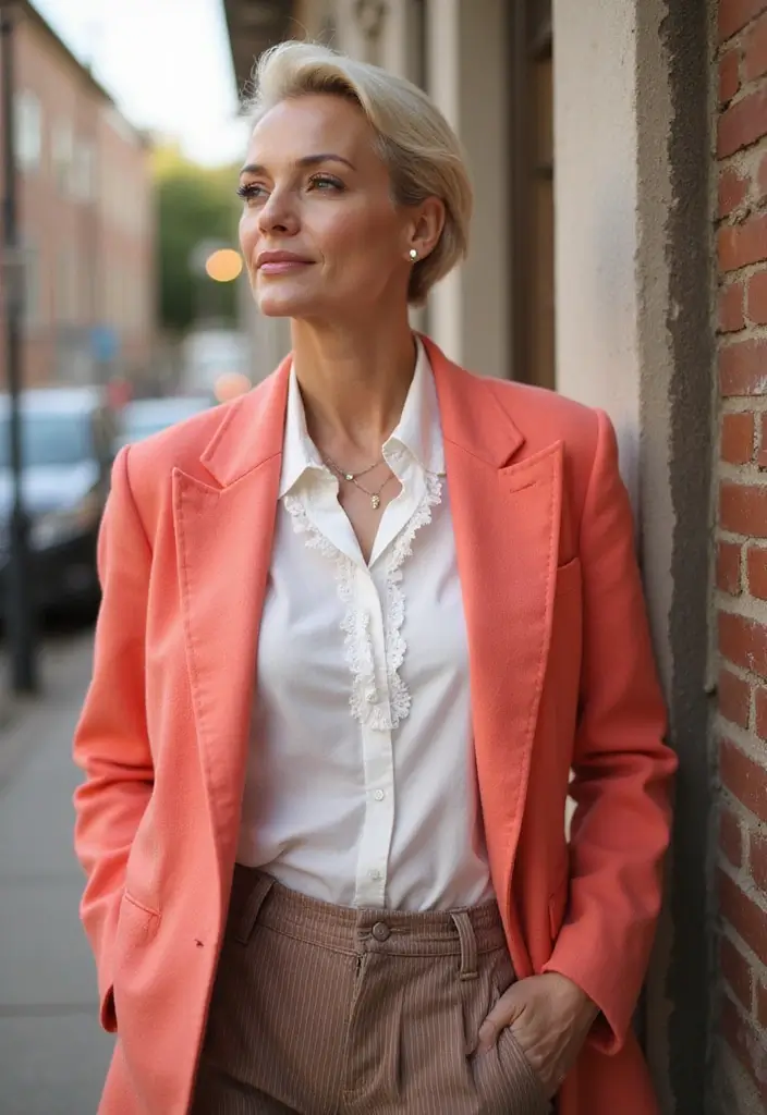 31 Short Choppy Hairstyles for Over 60 That Impress - 17. Short Choppy Undercut Bob