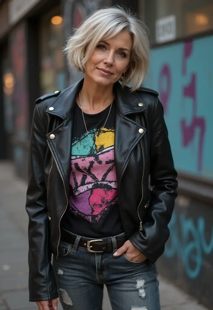 31 Short Choppy Hairstyles for Over 60 That Impress - 21. Edgy Short Choppy Cut