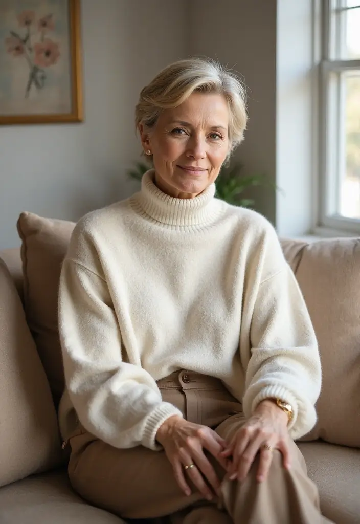 31 Short Choppy Hairstyles for Over 60 That Impress - 22. Choppy Textured Crop