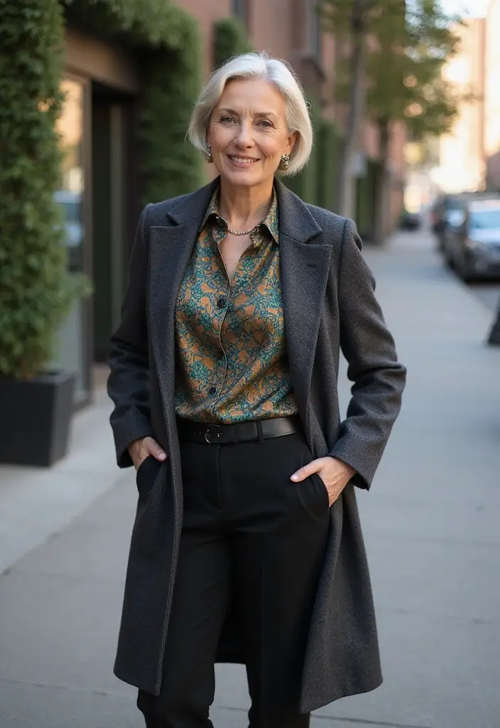 31 Short Choppy Hairstyles for Over 60 That Impress - 29. Choppy Side-Parted Pixie