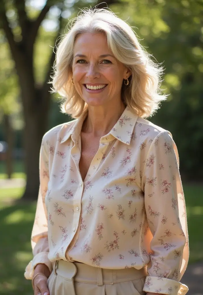 31 Short Choppy Hairstyles for Over 60 That Impress - 3. Layered Shag Cut