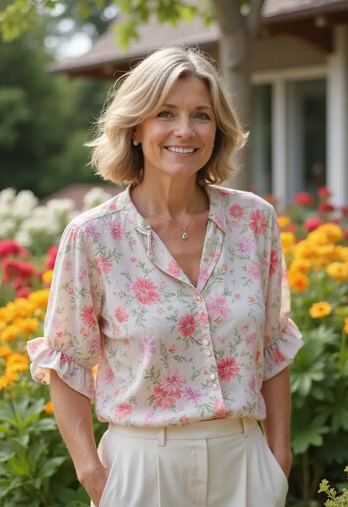 31 Short Choppy Hairstyles for Over 60 That Impress - 9. Rounded Choppy Cut