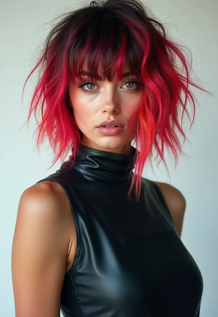 32 Haircuts for Long Hair That Add Movement - 19. Edgy Asymmetrical Layers