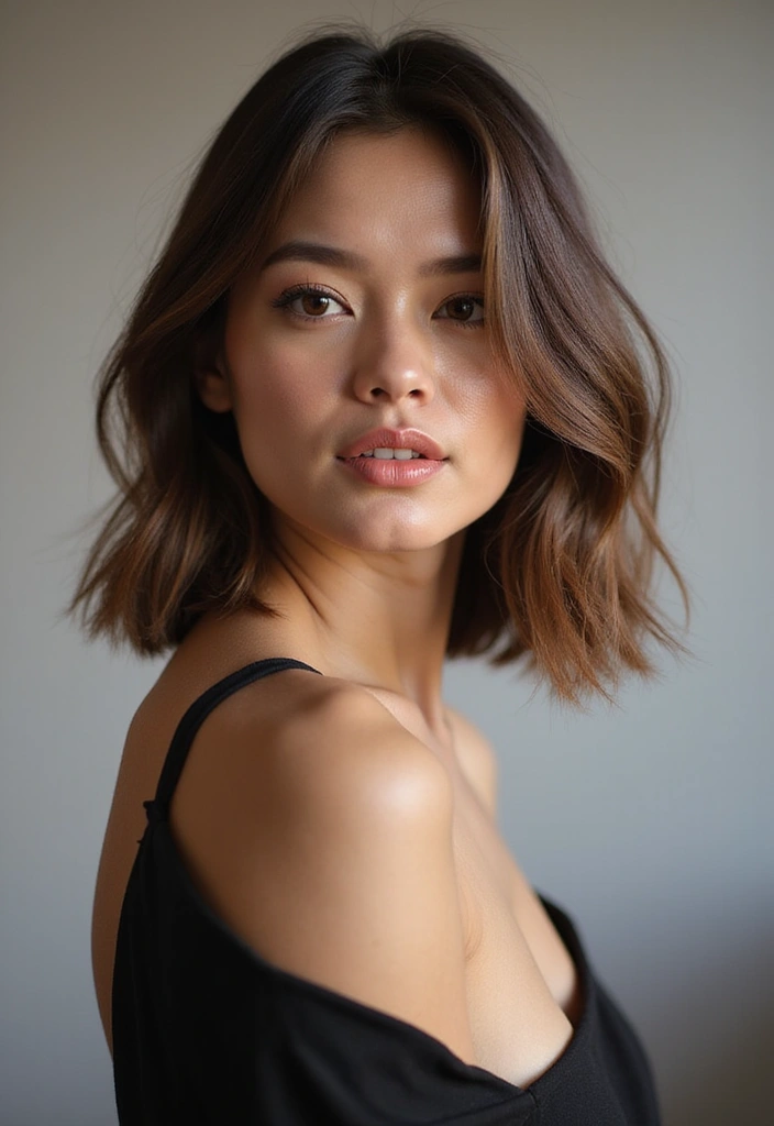 32 Haircuts for Long Hair That Add Movement - 27. Layered Sleek Bob