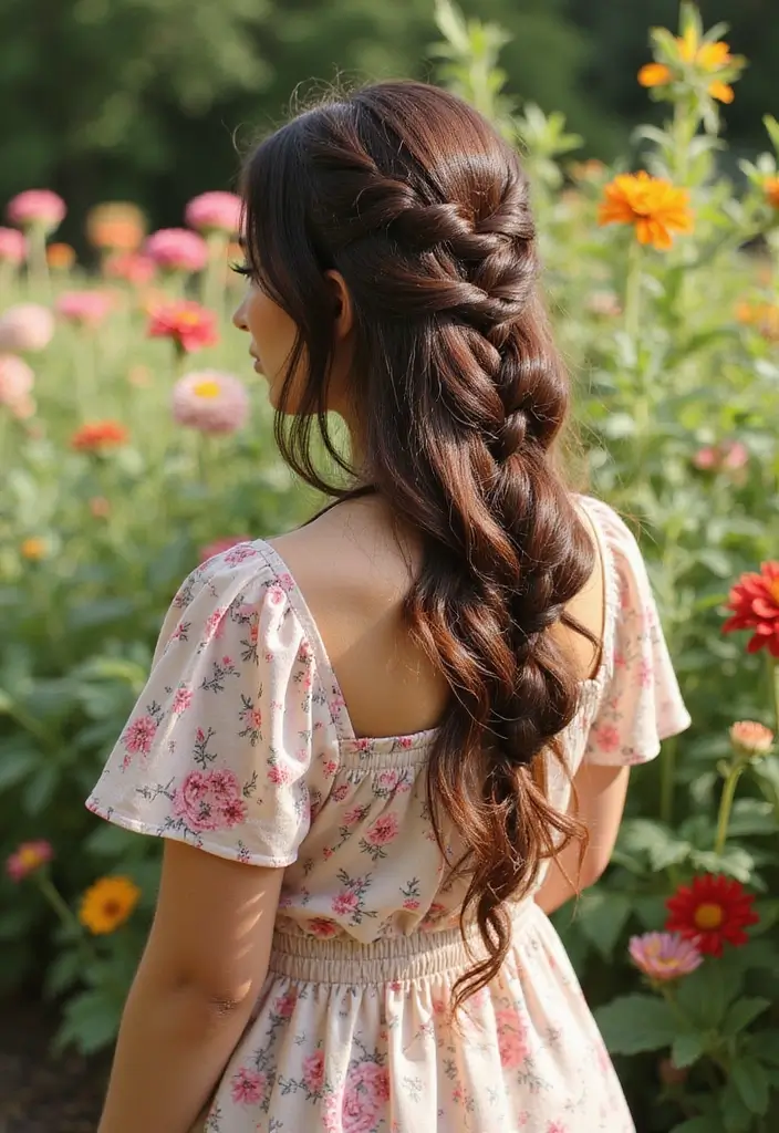 32 Hairstyles for Thick Hair That Keep You Cool and Stylish - 10. Dutch Braid
