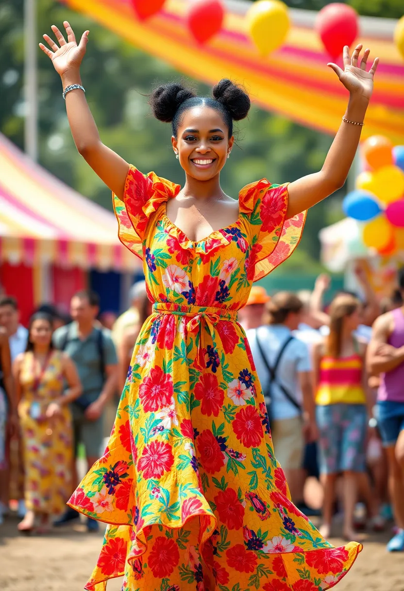 32 Hairstyles for Thick Hair That Keep You Cool and Stylish - 12. Space Buns