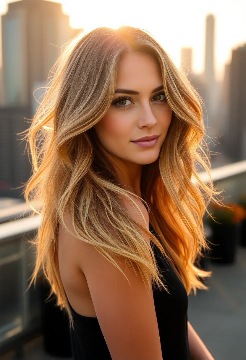 32 Hairstyles for Thick Hair That Keep You Cool and Stylish - 16. Long Layered Shag