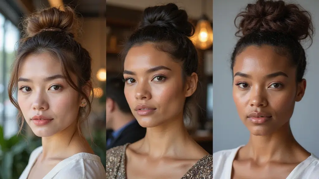 32 Trendy Hairstyles Bun Styles for Every Occasion