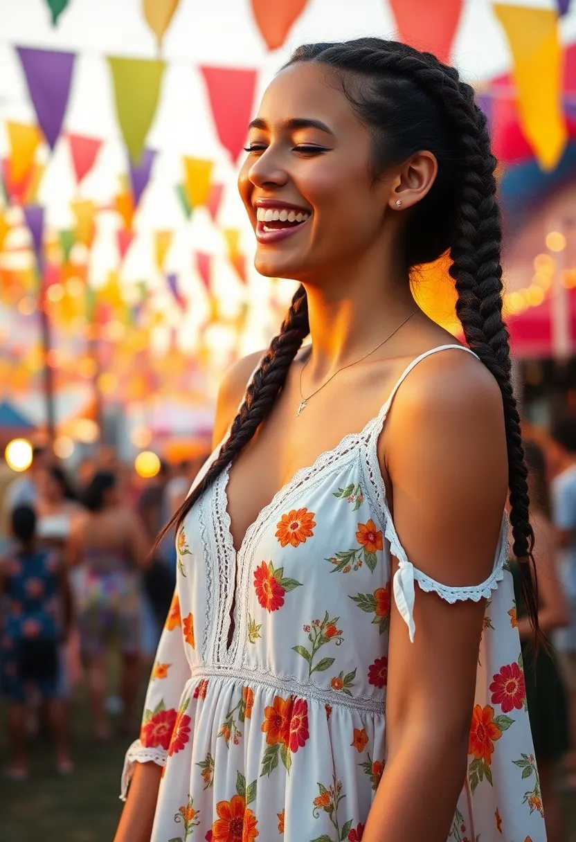 33 Hair Styles Half Up Half Down for Versatile Looks - 23. Half Up Double Braids
