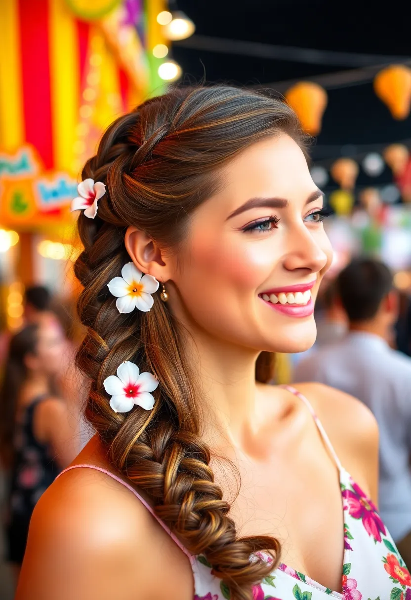 33 Hair Styles Half Up Half Down for Versatile Looks - 27. Half Up Zigzag Braid