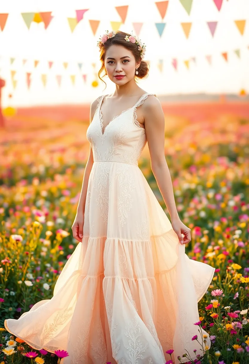 33 Hair Styles Half Up Half Down for Versatile Looks - 5. Floral Half Updo