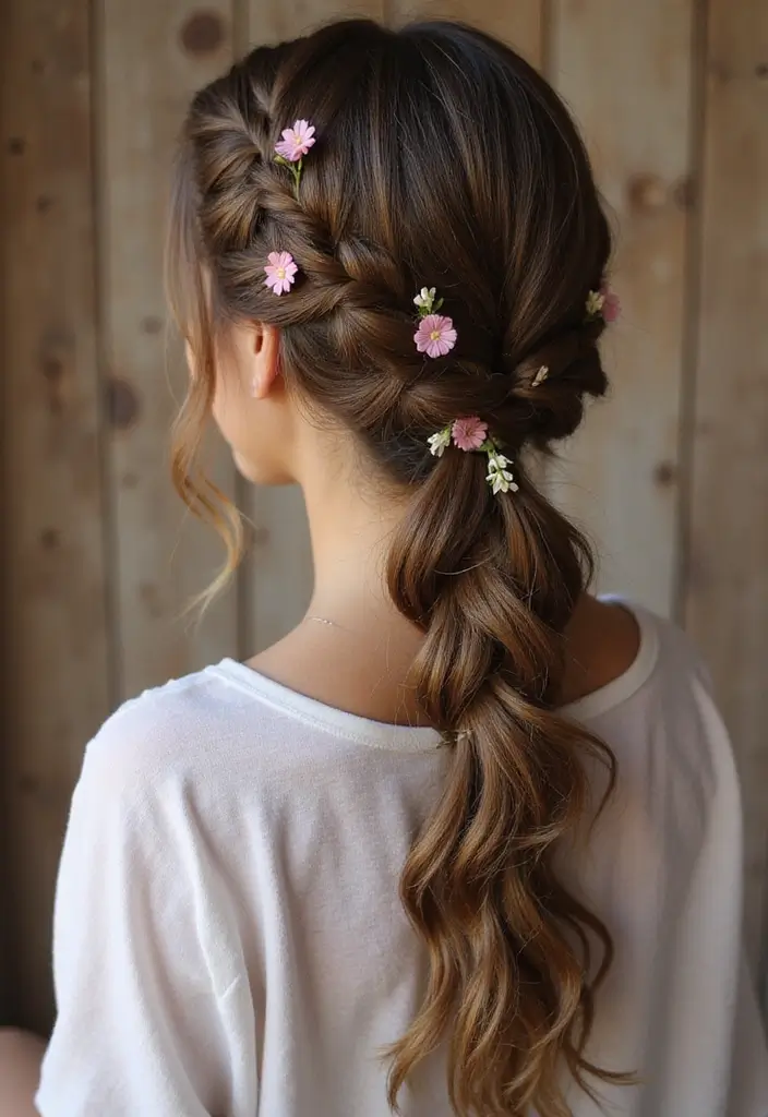 33 Hair Styles Long Hair Looks That Impress - 3. Loose Fishtail Braid