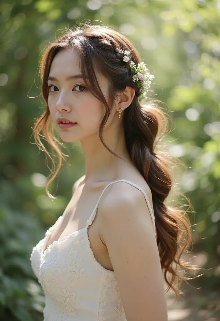 33 Hair Styles Natural Hair Black Beauty Ideas - 30. Elegant Side Braid