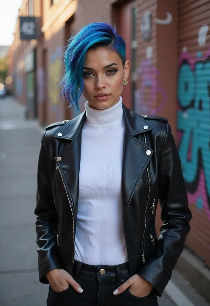 33 Haircut Ideas for Short Hair to Keep It Fun - 13. Edgy Pixie with a Fade