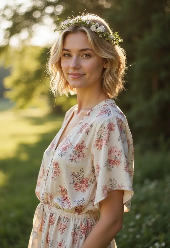 33 Haircut Ideas for Short Hair to Keep It Fun - 17. Bohemian Short Waves