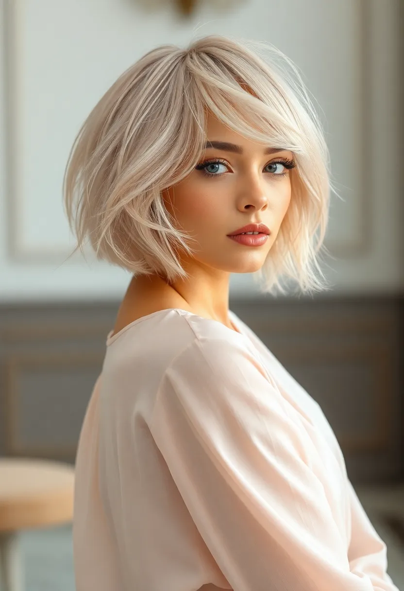 33 Haircut Ideas for Short Hair to Keep It Fun - 19. Short Hair with Feathered Layers