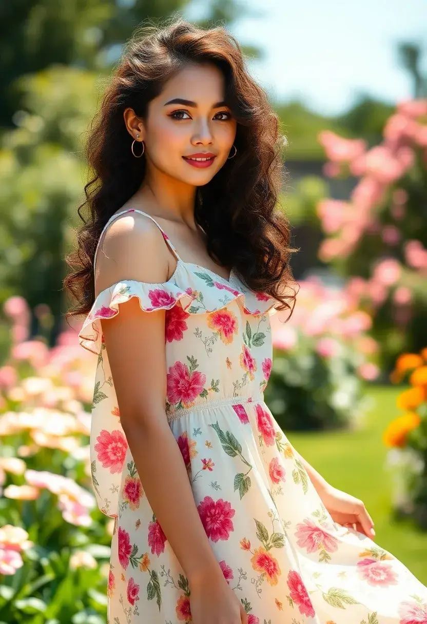 33 Haircuts for Round Face That Flatter Your Features - 10. Curly Long Layers