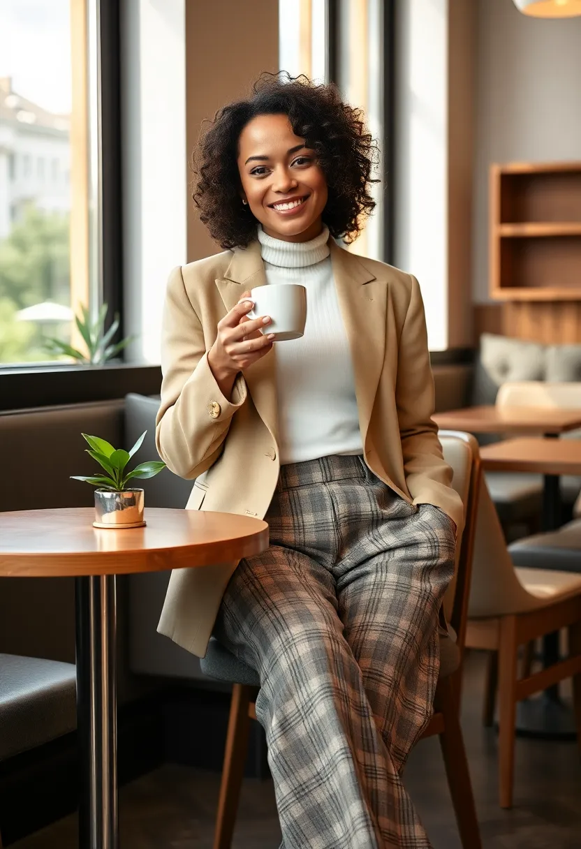 33 Haircuts for Round Face That Flatter Your Features - 26. Curly Textured Lob