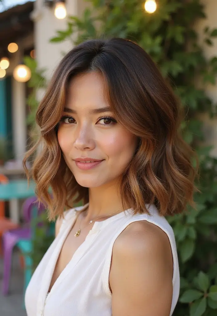 33 Haircuts for Thick Hair That Are Easy to Style - 16. Wavy Bob