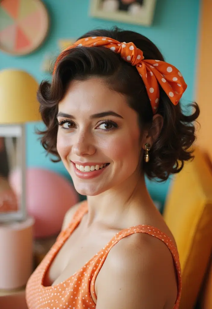 33 Haircuts for Thick Hair That Are Easy to Style - 31. The Retro Flip