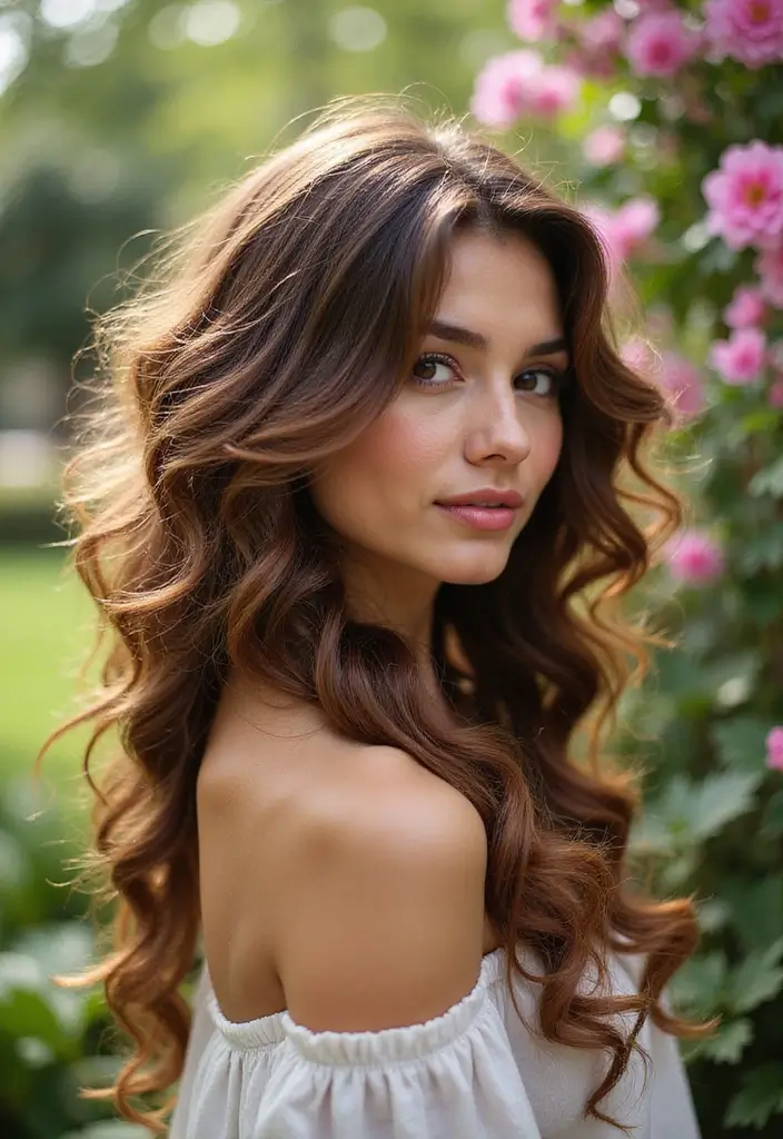 33 Haircuts for Thick Hair That Are Easy to Style - 9. Curly Layers