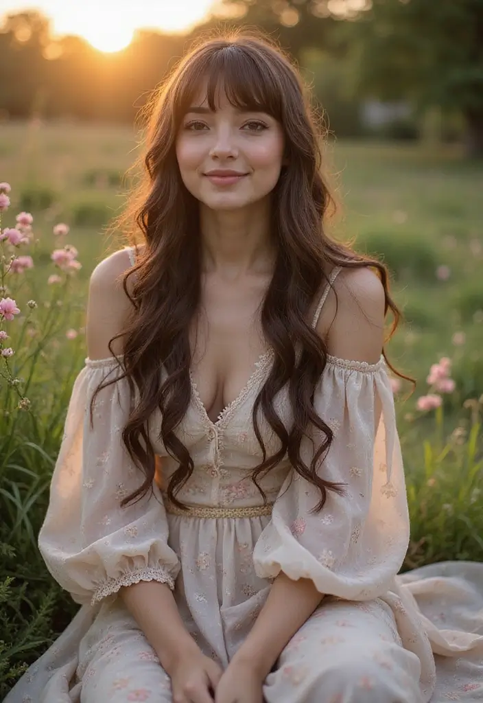 33 Layered Haircuts with Bangs That Are Trending - 24. The Trendy Braided Layers