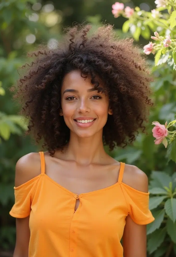 33 Medium Length Hairstyles for Curly Hair That Shine - 1. Bouncy Curly Bob
