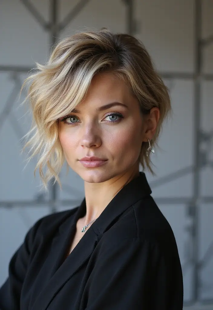 33 Medium Length Hairstyles for Thin Hair That Add Body - 14. Choppy Layers