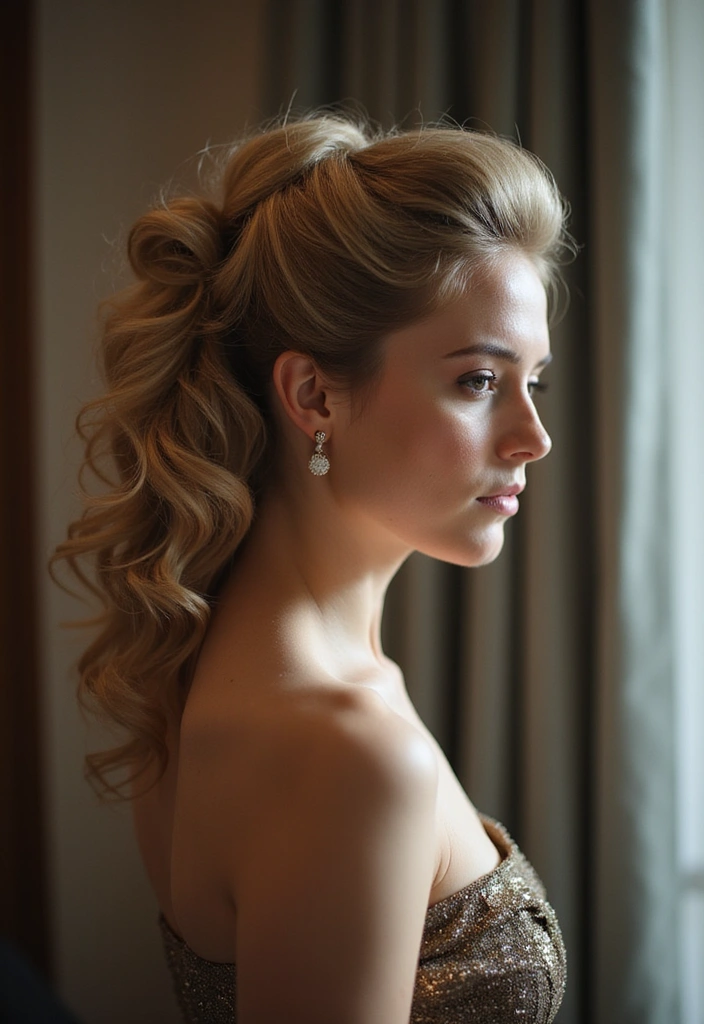 33 Medium Length Hairstyles for Thin Hair That Add Body - 22. Puffed Crown